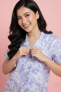 Zivame Buttersoft Knit Poly Pyjama Set - Blanc De — thumbnail 4